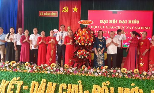 HÀ TĨNH: ĐẠI HỘI HỘI CỰU GIÁO CHỨC XÃ CẨM BÌNH Nhiệm kỳ 2025 – 2030