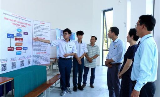 Hoàn thiện quy chế cuộc thi nghiên cứu khoa học kỹ thuật cấp quốc gia dành cho học sinh trung học