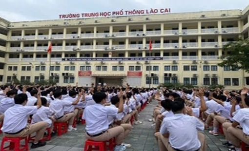Trường THPT Lào Cai tích cực, chủ động cho học sinh thực hiện hoạt động trải nghiệm, hướng nghiệp