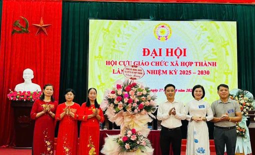 Đại hội Cựu giáo chức xã Hợp Thành lần thứ 1, nhiệm kỳ 2025 - 2030