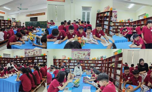 Ninh Bình: Thư viện nhà trường THCS Yên Lâm "Không gian văn hóa, mở lối tri thức cho học sinh vùng nông thôn"