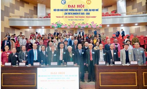 Đại hội Hội Cựu giáo chức Trường Đại học Y - Dược, Đại học Huế lần thứ IV nhiệm kỳ 2025 - 2030