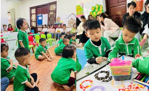 Trường Mầm non Thực hành Hoa Sen: Mô hình giáo dục nhân văn trong bậc học mầm non