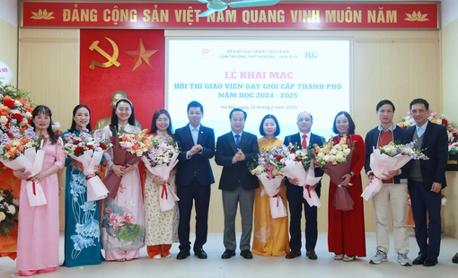 Hà Nội tổ chức hội thi giáo viên dạy giỏi thành phố cấp THPT năm học 2024-2025