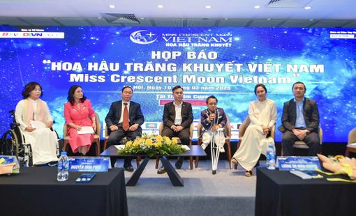 Họp báo công bố cuộc thi Hoa Hậu Trăng Khuyết Việt Nam