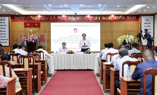 Bộ GDĐT kiểm tra việc thực hiện Thông tư 29 tại TP HCM