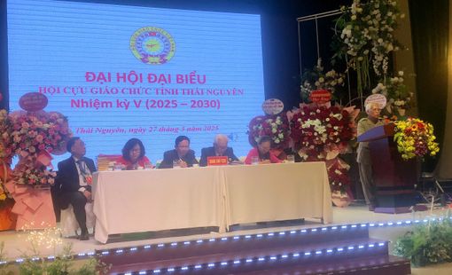 Đại hội đại biểu Hội Cựu Giáo chức lần thứ V và Kết quả hoạt động Hội tại tỉnh Thái Nguyên
