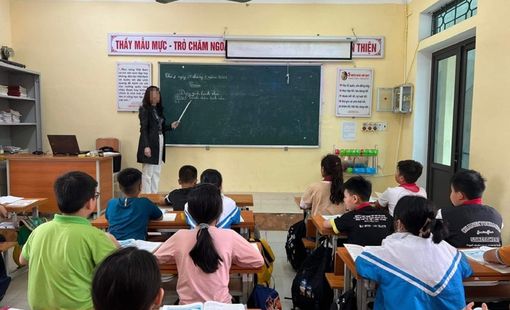 Nhiều chính sách mới có lợi cho giáo viên từ tháng 4.2025