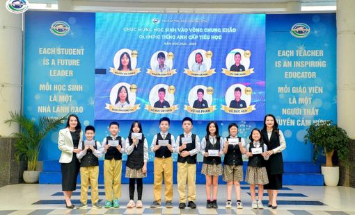 CÁCH MỘT TRƯỜNG TIỂU HỌC XÂY DỰNG NỀN TẢNG TIẾNG ANH VỮNG CHẮC CHO HỌC SINH