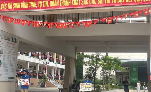 Chiều nay, các thí sinh làm bài thi môn Toán kỳ thi tốt nghiệp THPT 2025