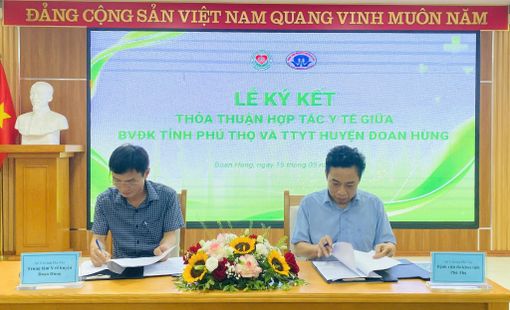 Phú Thọ: Bệnh viện đa khoa tỉnh chuyển giao kỹ thuật toàn diện cho Trung tâm Y tế huyện Đoan Hùng