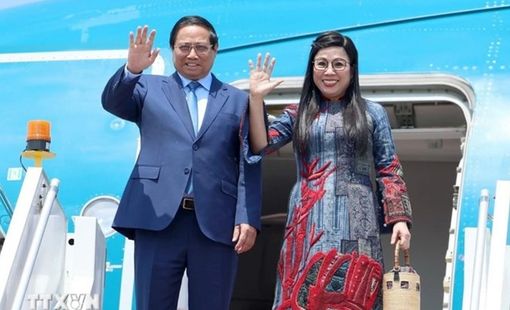 Thủ tướng Phạm Minh Chính và Phu nhân lên đường tham dự Hội nghị Đại dương Liên Hợp Quốc, thăm chính thức ba nước châu Âu