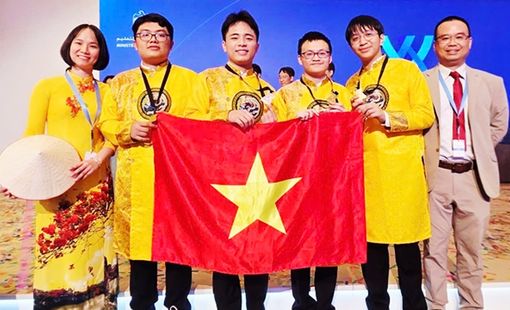 Việt Nam giành 4 Huy chương Vàng tại Olympic Hóa học Quốc tế lần thứ 57