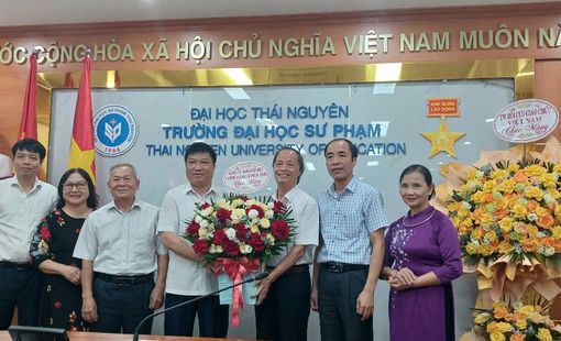 Hội Cựu giáo chức Trường Đại học Sư phạm - Đại học Thái Nguyên chính thức trở thành thành viên trực thuộc Trung ương Hội Cựu giáo chức Việt Nam