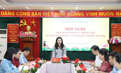Ngành Giáo dục và Đào tạo Tuyên Quang triển khai nhiệm vụ năm học 2025 – 2026