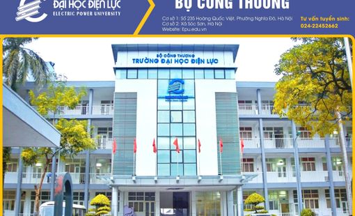 Trường Đại học Điện lực công bố điểm chuẩn tuyển sinh đại học năm 2025