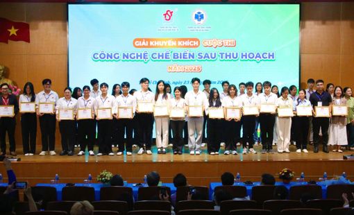 Nhiều tác phẩm ấn tượng của sinh viên tại Cuộc thi Công nghệ Chế biến Sau thu hoạch năm 2025