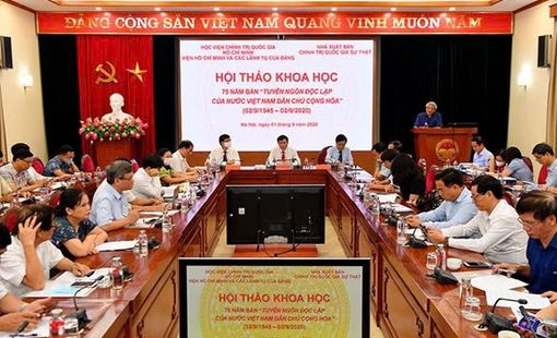 VỊ TRÍ CỦA TUYÊN NGÔN ĐỘC LẬP TRONG HỆ THỐNG VĂN KIỆN CHÍNH TRỊ - PHÁP LÝ VIỆT NAM