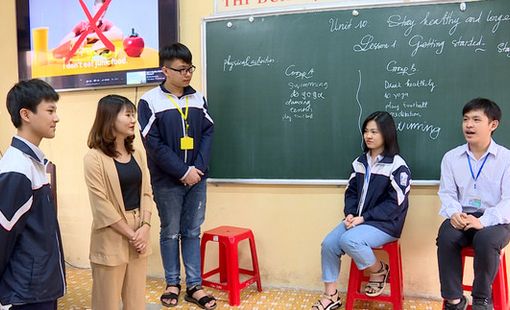 Giáo dục phổ thông đổi mới phương pháp với các môn học bằng tiếng Anh