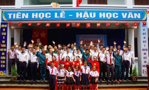 Hân hoan ngày tựu trường trên quần đảo Trường Sa