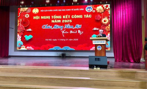 Hội Cựu giáo chức Đại học Kinh tế Quốc dân tổng kết hoạt động năm 2025