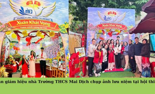 Hà Nội: Trường THCS Mai Dịch rực rỡ tỏa sáng tại ngày hội “Thiếu nhi thủ đô tỏa sáng”