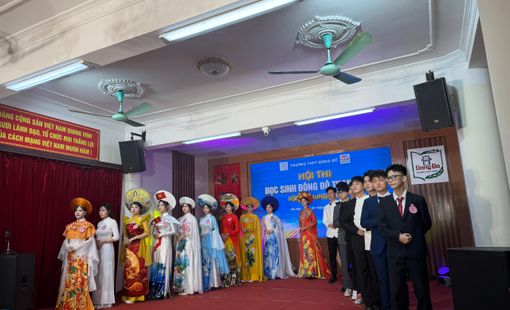 Học sinh THPT Đông Đô tỏa sáng trong Hội thi “Thanh lịch” năm 2026