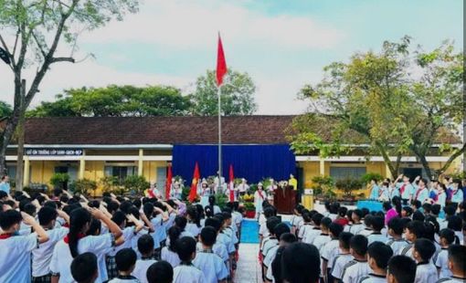 THẮP SÁNG LÒNG YÊU NƯỚC CHO HỌC SINH TIỂU HỌC: NỀN TẢNG VỮNG CHẮC BẢO VỆ ĐẢNG TỪ SỚM, TỪ XA