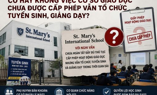 Có hay không việc cơ sở giáo dục chưa được cấp phép vẫn tổ chức tuyển sinh, giảng dạy?