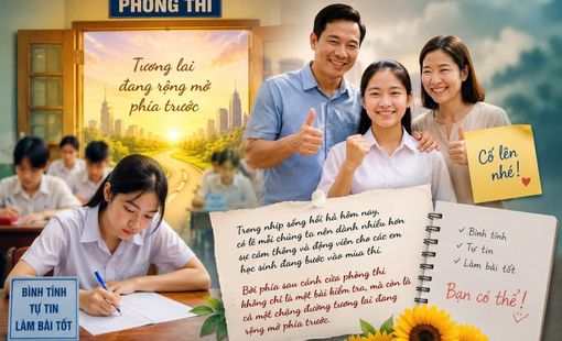 Tản văn: Mùa thi - Khi những ước mơ bước vào thử thách