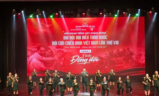 Liên hoan tiếng hát chào mừng Đại hội Cựu chiến binh toàn quốc 2026: “Cựu chiến binh - Vang mãi bản hùng ca”