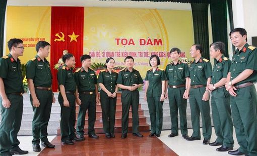 KINH NGHIỆM BỒI DƯỠNG PHONG CÁCH ỨNG XỬ HỒ CHÍ MINH CHO ĐỘI NGŨ SĨ QUAN TRẺ Ở HỌC VIỆN LỤC QUÂN