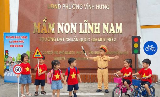 Hà Nội: Trường Mầm non Lĩnh Nam – Phường Vĩnh Hưng: Kiến tạo môi trường giáo dục hiện đại, lấy trẻ làm trung tâm