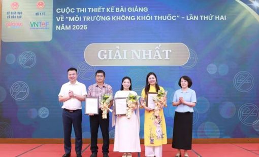 Lan tỏa giá trị giáo dục từ những bài giảng xây dựng “Môi trường không khói thuốc”