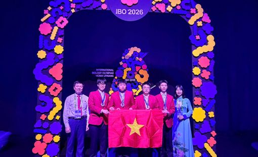 Việt Nam giành 4 Huy chương Bạc tại Olympic Sinh học quốc tế 2026, tiếp tục giữ vững vị thế trong top 8 thế giới