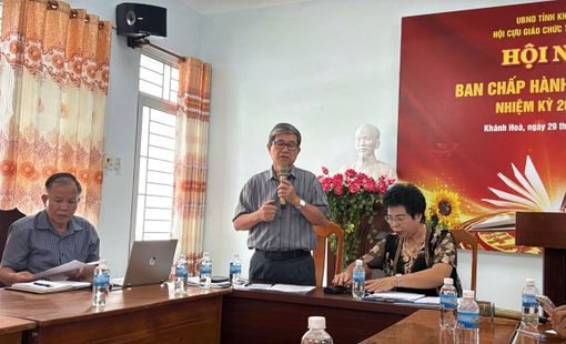 Hội Cựu giáo chức tỉnh Khánh Hòa tổ chức thành công Hội nghị Ban Chấp hành lần thứ hai (nhiệm kỳ 2025-2030)