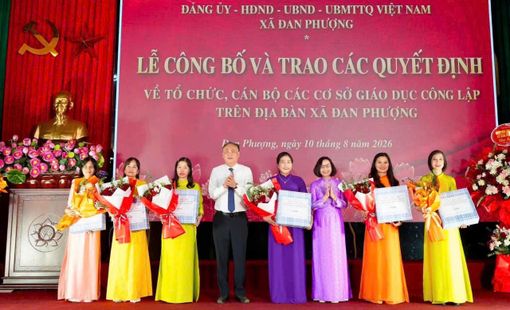 Đan Phượng tinh gọn mạng lưới trường học: Không chỉ giảm đầu mối, mà phải nâng chất lượng giáo dục