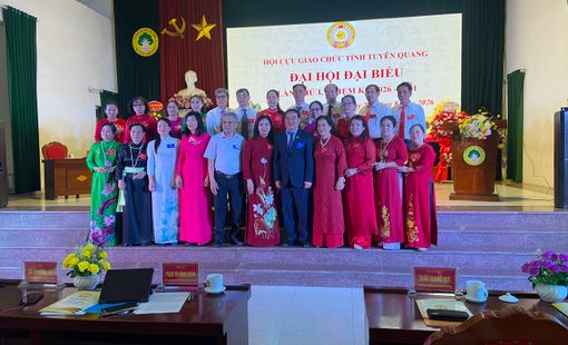 HỘI CỰU GIÁO CHỨC TỈNH TUYÊN QUANG TỔ CHỨC ĐẠI HỘI LẦN THỨ I, NHIỆM KỲ 2026 - 2031
