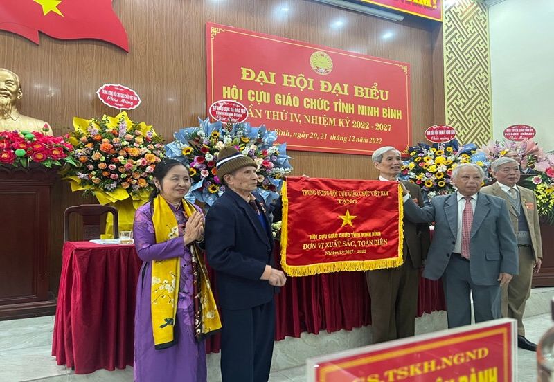 Đại hội Đại biểu Hội Cựu Giáo chức tỉnh Ninh Bình Lần thứ IV nhiệm kỳ 2022-2027
