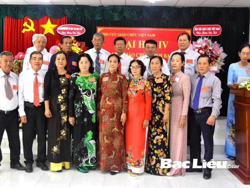 Hội Cựu Giáo chức tỉnh Bạc Liêu tổ chức Đại hội lần thứ tư nhiệm kỳ 2022 – 2027 thành công rực rỡ