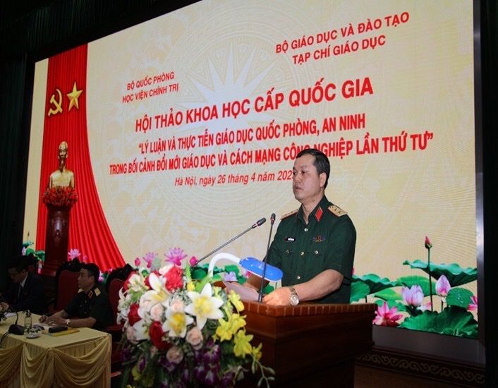 Hội thảo khoa học Quốc gia: “Lý luận và thực tiễn Giáo dục quốc phòng, an ninh trong bối cảnhđổi mới giáo dục và Cách mạng công nghiệp lần thứ tư”