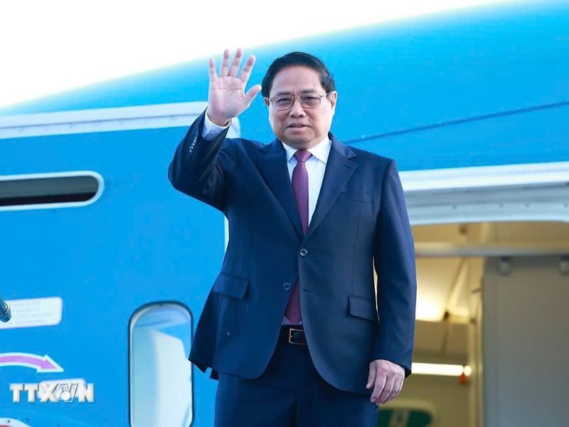 Thủ tướng Phạm Minh Chính đến Kazan, bắt đầu chuỗi hoạt động tại Nga