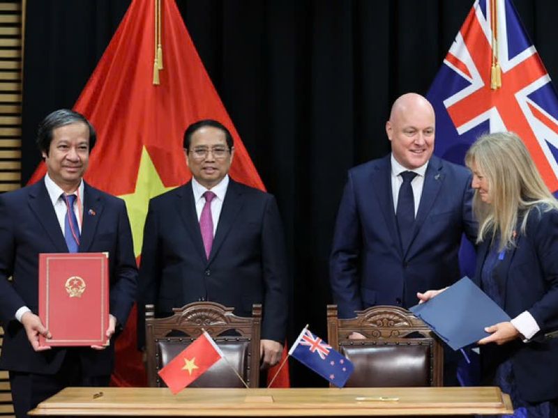 Giáo dục trọng tâm trong quan hệ hợp tác Việt Nam - New Zealand