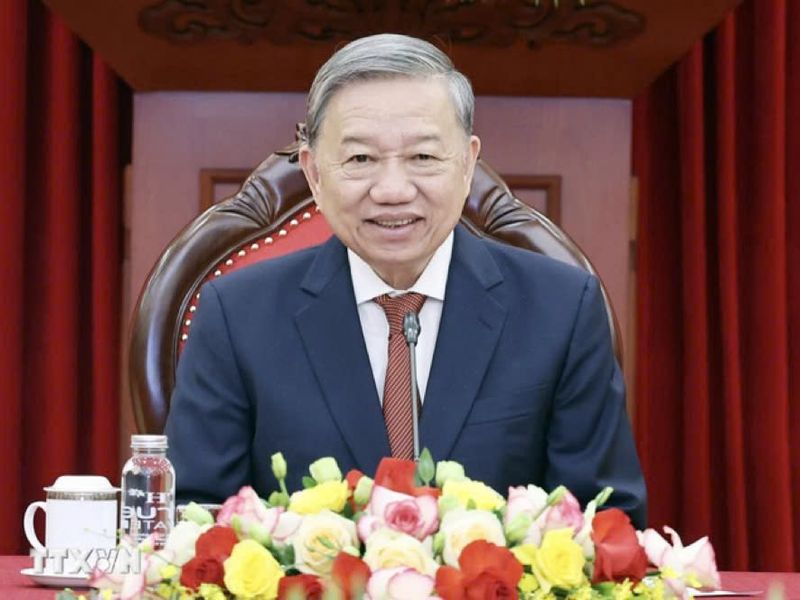 Tổng Bí thư Tô Lâm điện đàm với Tổng thống đắc cử Hoa Kỳ Donald Trump