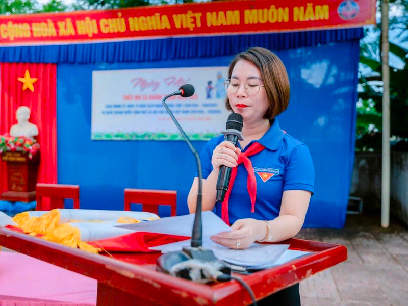 Nghệ An: Xã Khánh Thành (Yên Thành) sôi nổi ngày hội thiếu nhi mừng Tết Độc lập