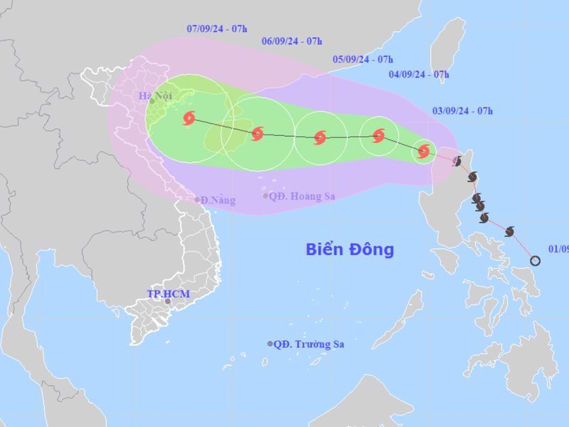 Hà Nội Tạm Ngừng Hoạt Động Giáo Dục Để Ứng Phó Cơn Bão Số 3