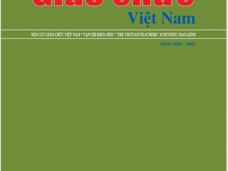 NGHIÊN CỨU KHẢ NĂNG ỨNG DỤNG BỘ TIÊU CHUẨN GATSBY BENCHMARKS TRONG HƯỚNG NGHIỆP CHO HỌC SINH PHỔ THÔNG VIỆT NAM