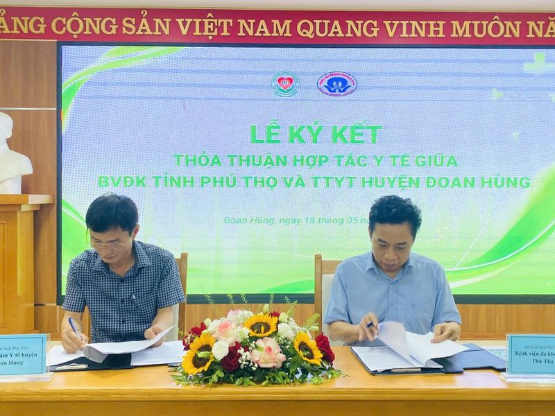 Phú Thọ: Bệnh viện đa khoa tỉnh chuyển giao kỹ thuật toàn diện cho Trung tâm Y tế huyện Đoan Hùng