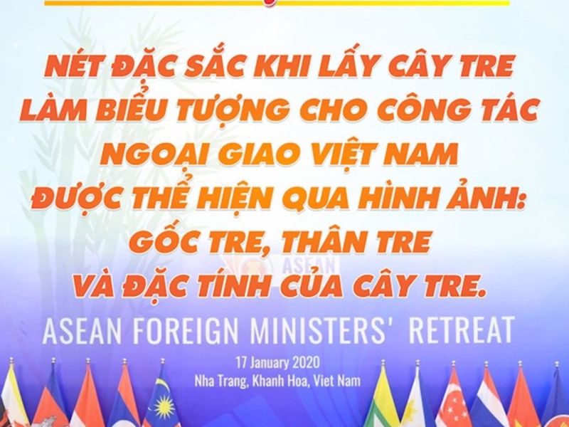 NGOẠI GIAO “CÂY TRE VIỆT NAM” - NÉT ĐẶC SẮC TRONG NỀN VĂN HÓA TIÊN TIẾN ĐẬM ĐÀ BẢN SẮC DÂN TỘC
