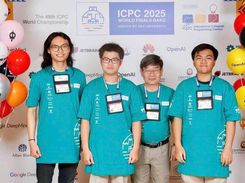 Sinh viên Trường Đại học Khoa học Tự nhiên Thành phố Hồ Chí Minh ghi dấu ấn tại đấu trường ICPC 2025
